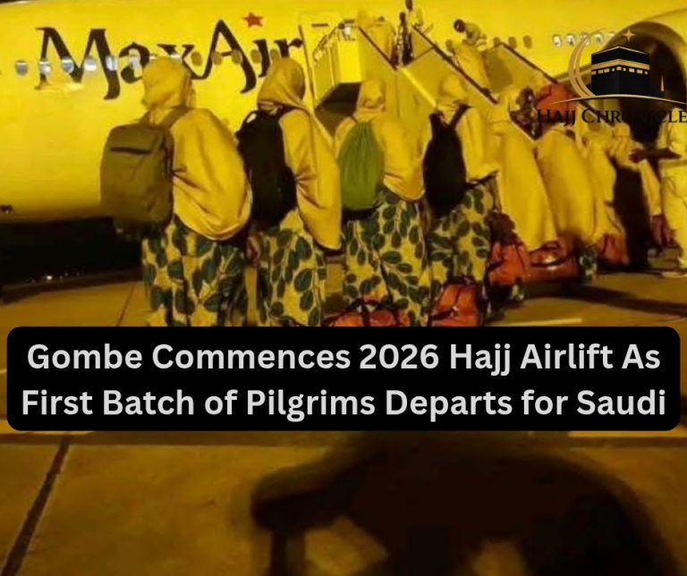 Gombe Commences 2026 Hajj Airlift As First Batch of Pilgrims Departs for Saudi Arabia Shugaban Kasar Guinea Bissau Ya Karrama Gwamna Abba Kabir Yusuf Da Babbar L 20260505 102244 0000