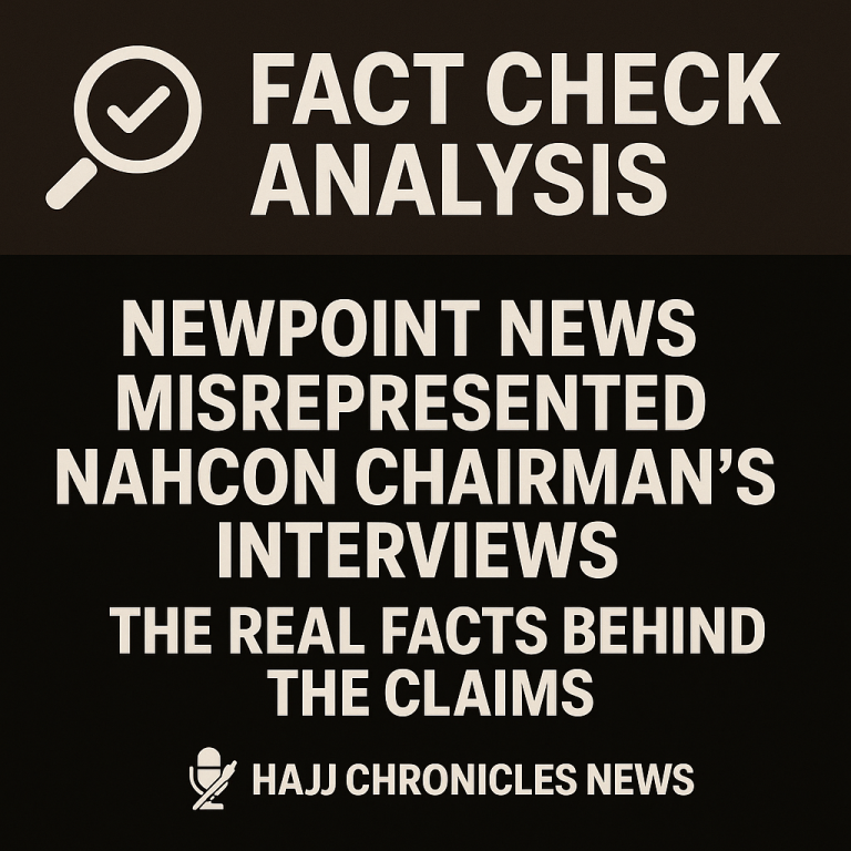 Fact-Check Analysis: Newspoint News Misrepresented NAHCON Chairman’s Interviews – The Real Facts Behind The Claims file 000000002da861f4aaab8d188a629784
